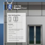 keltic 7080 hinged door